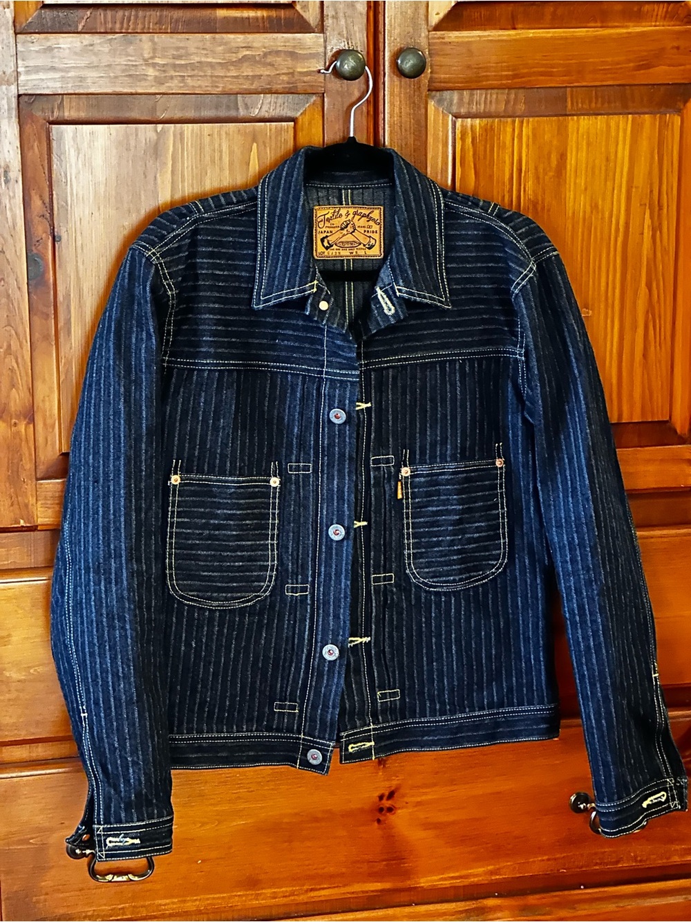 Graphzero Herringbone Selvedge Denim Jacket - Picture 9 of 12